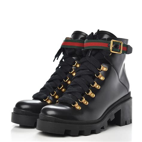 gucci boots femme|gucci combat boots for women.